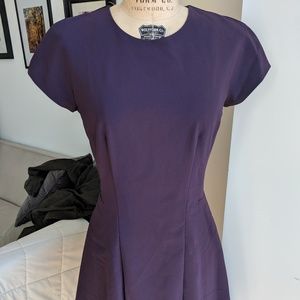 Badgley mischka fit and flare dress